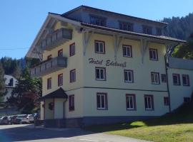 Pension Edelweiss, hotell i Gargellen