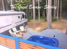 The Great Escape - Shirley, hotell i Sooke