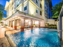 Patra Luxury Hotel Suvarnabhumi, hotel em Ban Khlong Bang Krathiam