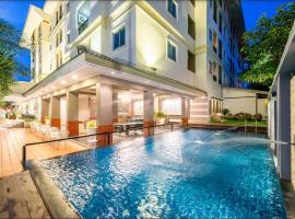Patra Luxury Hotel Suvarnabhumi, viešbutis mieste Ban Khlong Bang Krathiam, netoliese – Assumption universiteto Suvarnabhumi miestelis