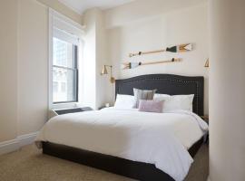 Evonify Stays - Theatre District Apartments, hotell i Boston