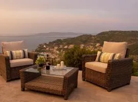 Casa di Ester - villino con vista panoramica e giardino privato sulla collina di Porto Stefano - Monte Argentario - Vikey