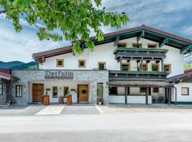 Pension Restaurant Dorfalm, hotel in Leogang