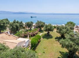 Barbati Beach Holiday Apartment, Corfu,Greece, hotel barato en Barbati