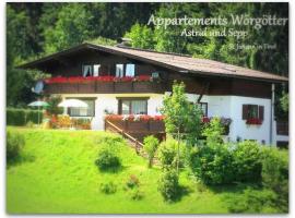 Appartement Wörgötter Astrid und Sepp, holiday rental in Rettenbach