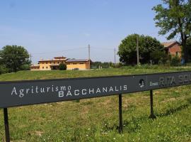 Agriturismo Bacchanalis, hotel barato en Ziano Piacentino