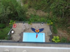 La Maison Blanche, allotjament a la platja a Manuel Antonio