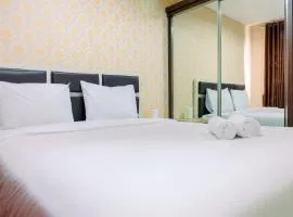 2BR Apartment with City View at Woodland Park Residence By Travelio