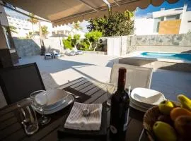 Villa Jandia Modern new apartment Morro Jable Private heated pool big terrace and parking