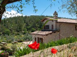 Agriturismo Molino Verde، فندق مع مسابح في Montecchio