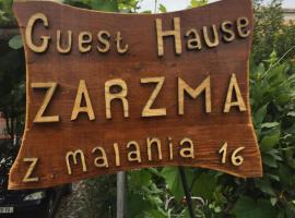 Zarzma – hotel przyjazny zwierzętom w Kutaisi