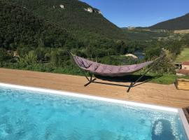 Villa le Tresquel, hotel con estacionamiento en Mostuéjouls