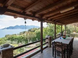 Villa Eirini with sea view
