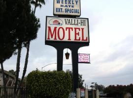 Valli Hi Motel, hotell i San Ysidro