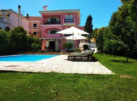 CHA Nanakas Village Inn, serviced apartment sa Corfu Town