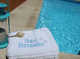 Hotel Fernandez, hotel met parkeren in Sanxenxo