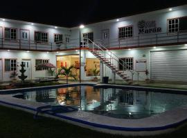 Hotel Villa Marán Chachalacas Ambiente Familiar, hotel vicino alla spiaggia a Chachalacas