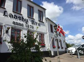 Hotel Laasby Kro, užmiesčio svečių namai mieste Låsby