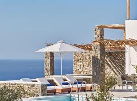 Katikies Villas Mykonos, hotel di Pantai Elia
