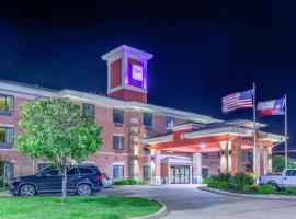 Sleep Inn & Suites Hewitt - South Waco, hotel s parkiralištem u gradu 'Hewitt'
