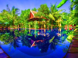 Le Jardin d'Angkor Hotel & Resort, olcsó hotel Sziemreapban