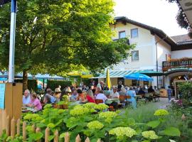 Land-gut-Hotel Gasthof Waldschänke, lággjaldahótel í Altfraunhofen