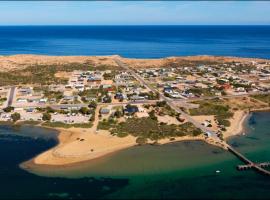 Venus Bay Beachfront Tourist Park South Australia, poilsiavietė mieste Venus Bay