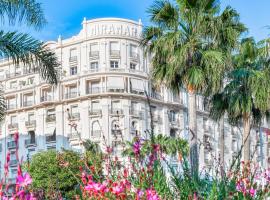 Cannes Imperial Croisette Palais Miramar, viešbutis Kanuose, netoliese – Casino Barrière Les Princes