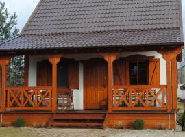 Domek w Bartoszymlesie, self catering accommodation in Stara Kiszewa