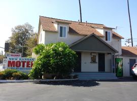 New Kansan Motel, отель с парковкой в городе Ранчо-Кукамонга