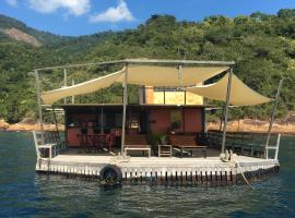 Casa Flutuante Ilha Grande Rj, båt i Praia do Bananal