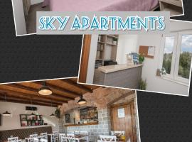 Sky Apartments & Rooms, viešbutis mieste Cavtatas