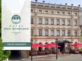 Hotel DREI SCHWANEN - Ristorante Due Fratelli, hotel en Hohenstein-Ernstthal