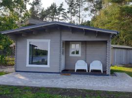 OZO RiverSide wooden cottage in Jurmala, villa in Jūrmala