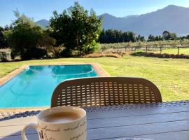 The Barn in Franschoek, hotell i Franschhoek