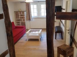 Zauberhafte Wohnung in der Nähe von Heidelberg, top Lage, ξενοδοχείο σε Hirschhorn