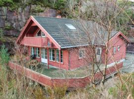 Svenevik에 위치한 주차 가능한 호텔 Nice Home In Lindesnes With 5 Bedrooms And Sauna