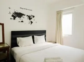 Artistic 2BR No Kitchen Apartment Aeropolis Residence By Travelio