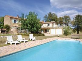 3 Bedroom Lovely Home In Bagard, hotel em Bagard