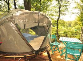 Bulle Espace Fouletot – luksusowy namiot 