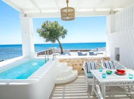 Aegean Melody Suites, bed & breakfast a Vlychada