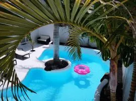 Villa lujo tranquila con piscina a 5 min playa