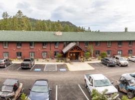 Lodge at Palmer Gulch, hotel poblíž významného místa Mount Rushmore, Hill City
