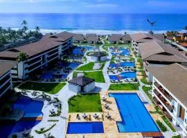 Flat Térreo Beira-Mar no resort Cupe Beach Living em Porto de Galinhas