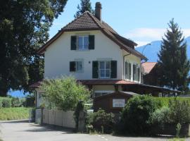 Bahnhöfli Faulensee, hotel dengan parkir di Faulensee