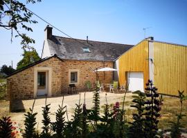 maison entre campagne et mer, aluguel de temporada em Plonéour-Lanvern