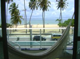 Apartamento Cabo Branco Beira-Mar, hotel cerca de Playa de Cabo Branco, João Pessoa