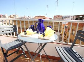 Un impresionante apartamento cerca de la playa/An impressive apartment near the beach., hotell sihtkohas Puerto de Sagunto