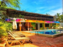 The Cantamar Beach Hostel, hotel en Santa Marta