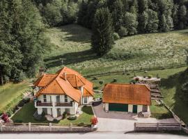 House of Adventure - The Base to explore Slovenia, hotel i nærheden af Snovik Kurbad, Laze v Tuhinju